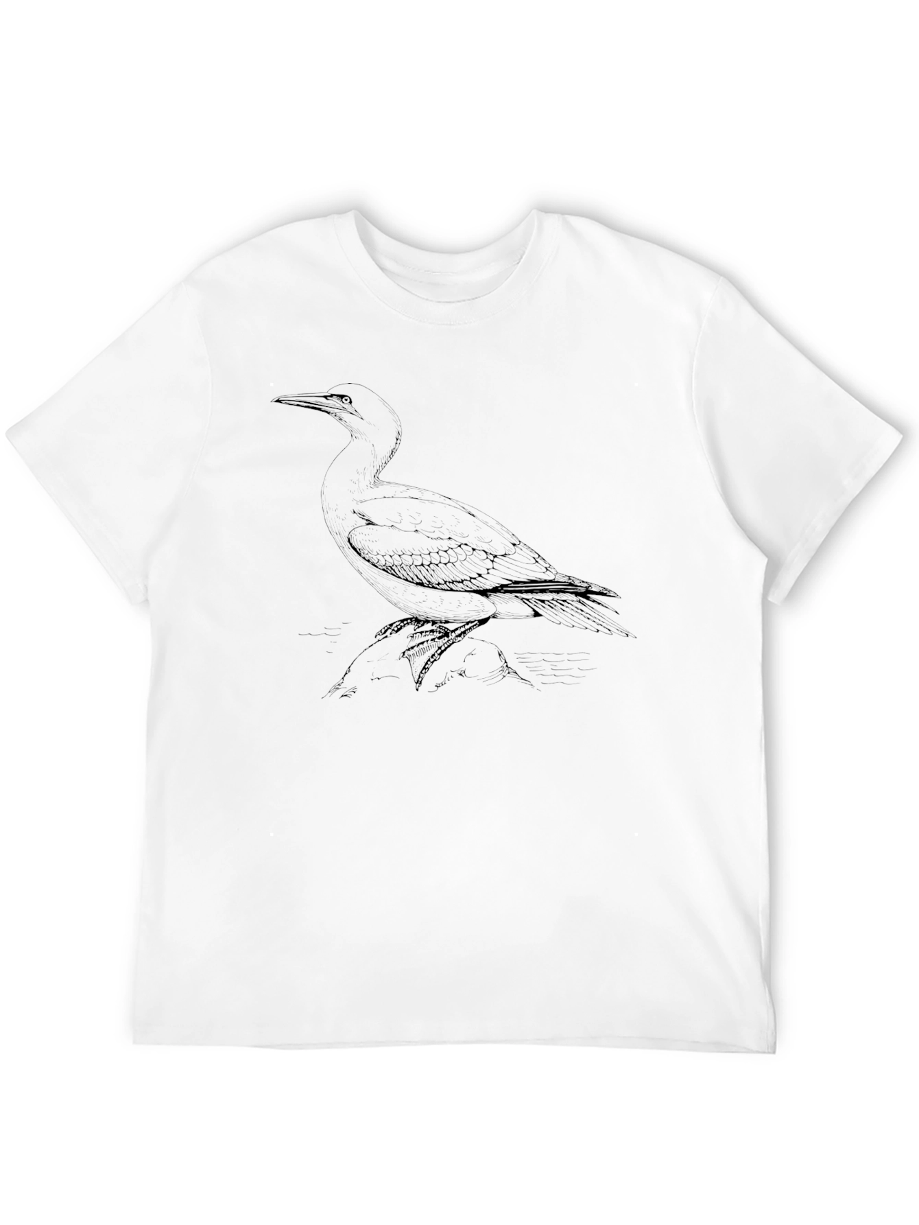 Black Bird Graphic T-Shirt - Stylish Casual Tee