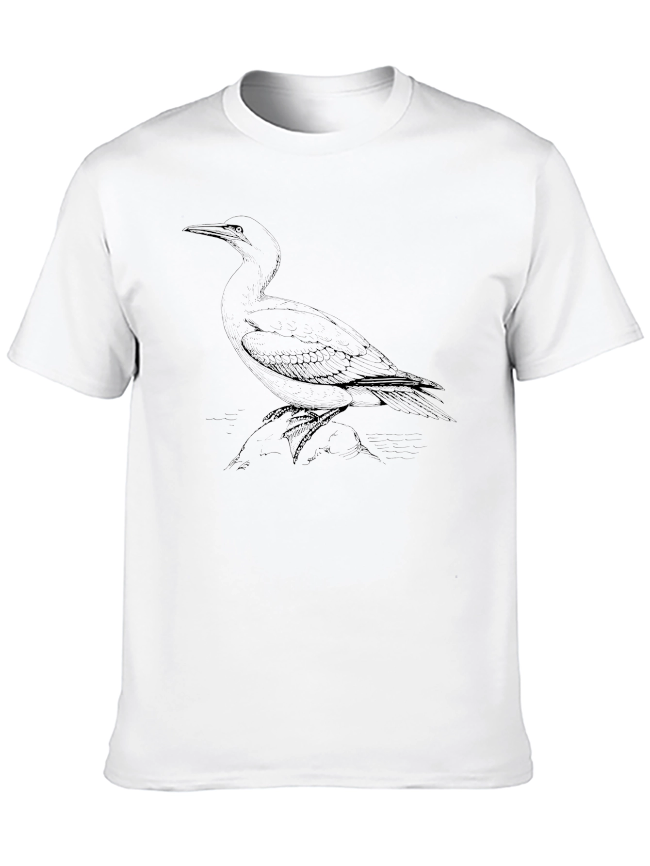 Black Bird Graphic T-Shirt - Stylish Casual Tee