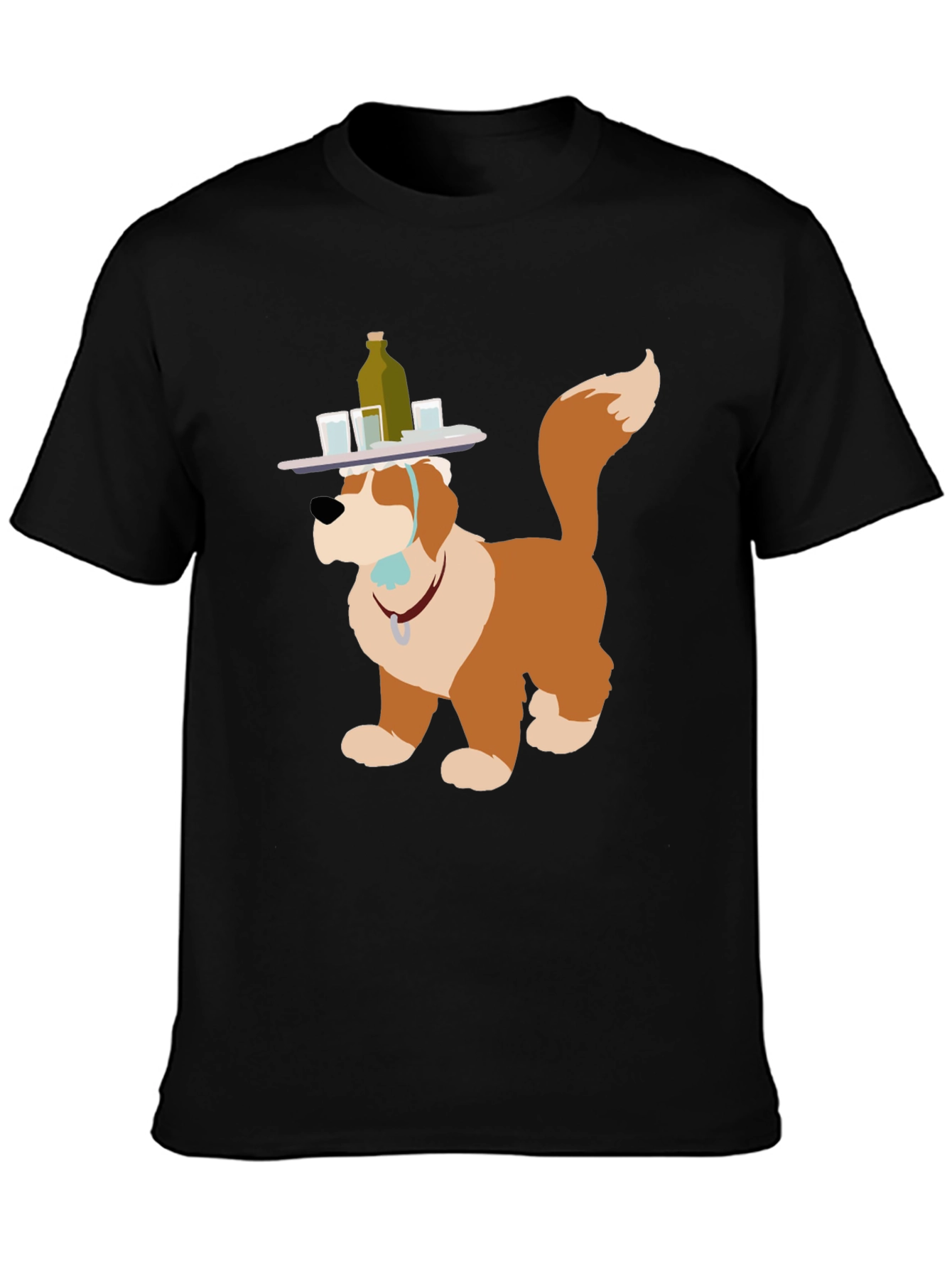 Saint Bernard Bartender Graphic Tee
