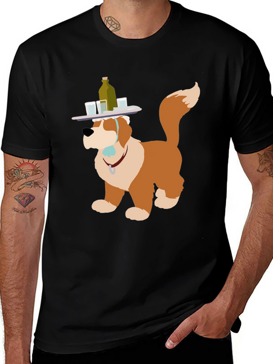 Saint Bernard Bartender Graphic Tee