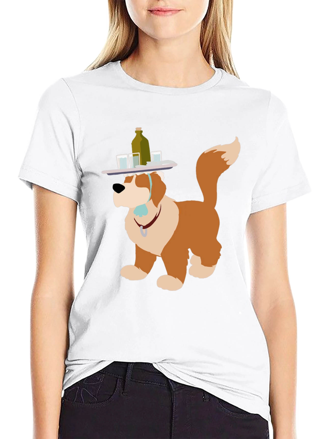 Saint Bernard Bartender Graphic Tee