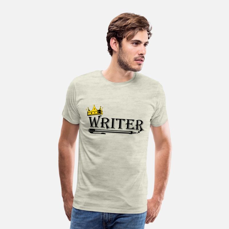 Writer With Gold Crown
