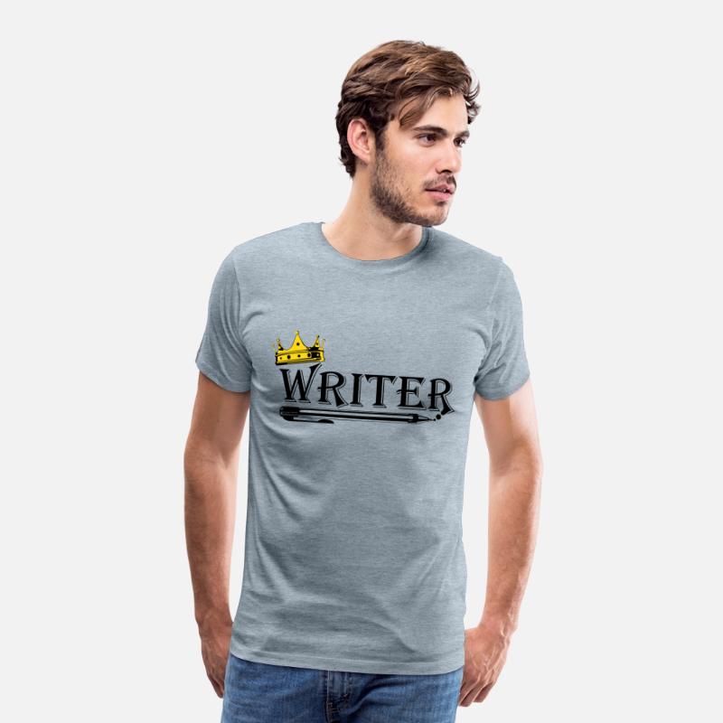 Writer With Gold Crown