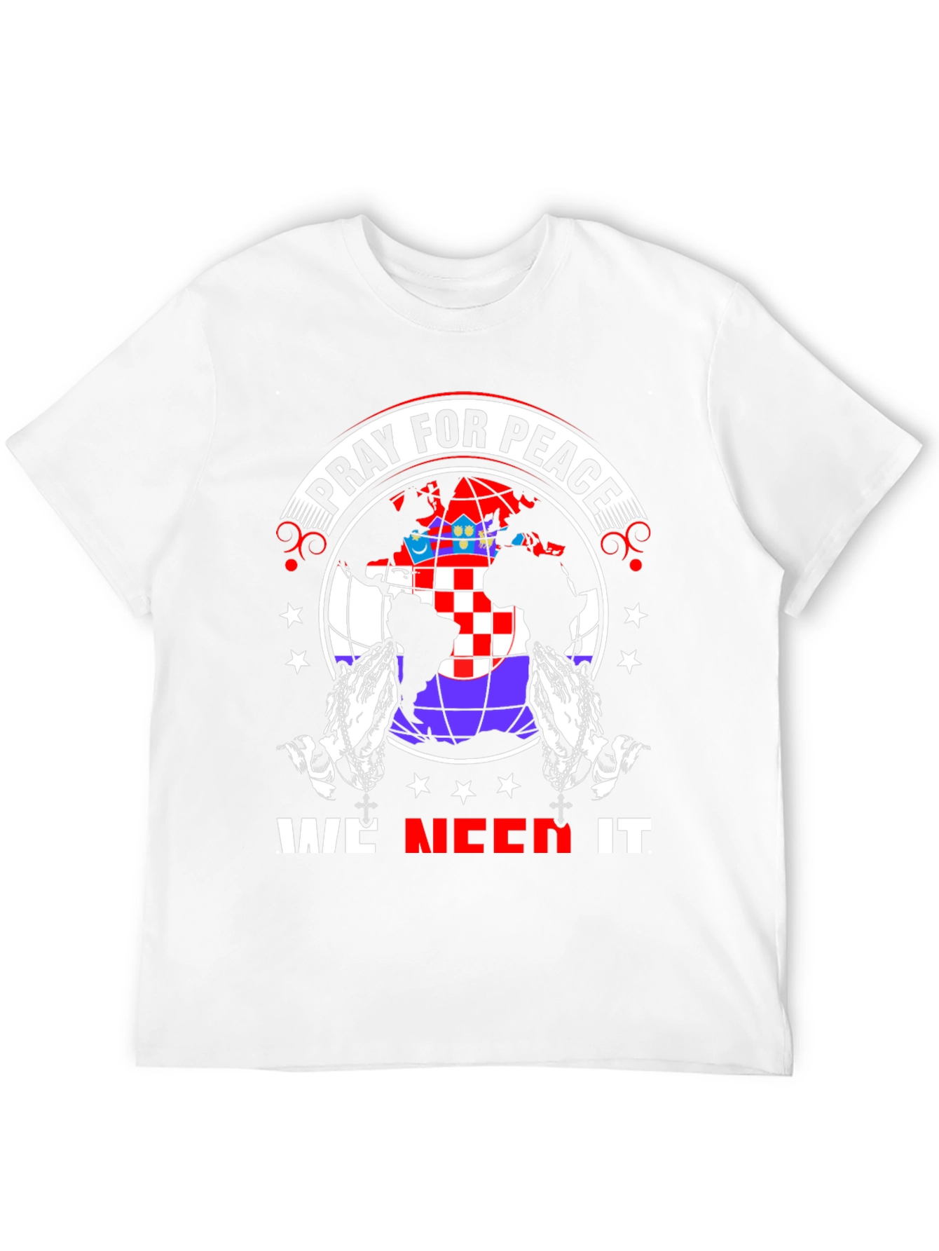 Pray for Peace Graphic T-Shirt