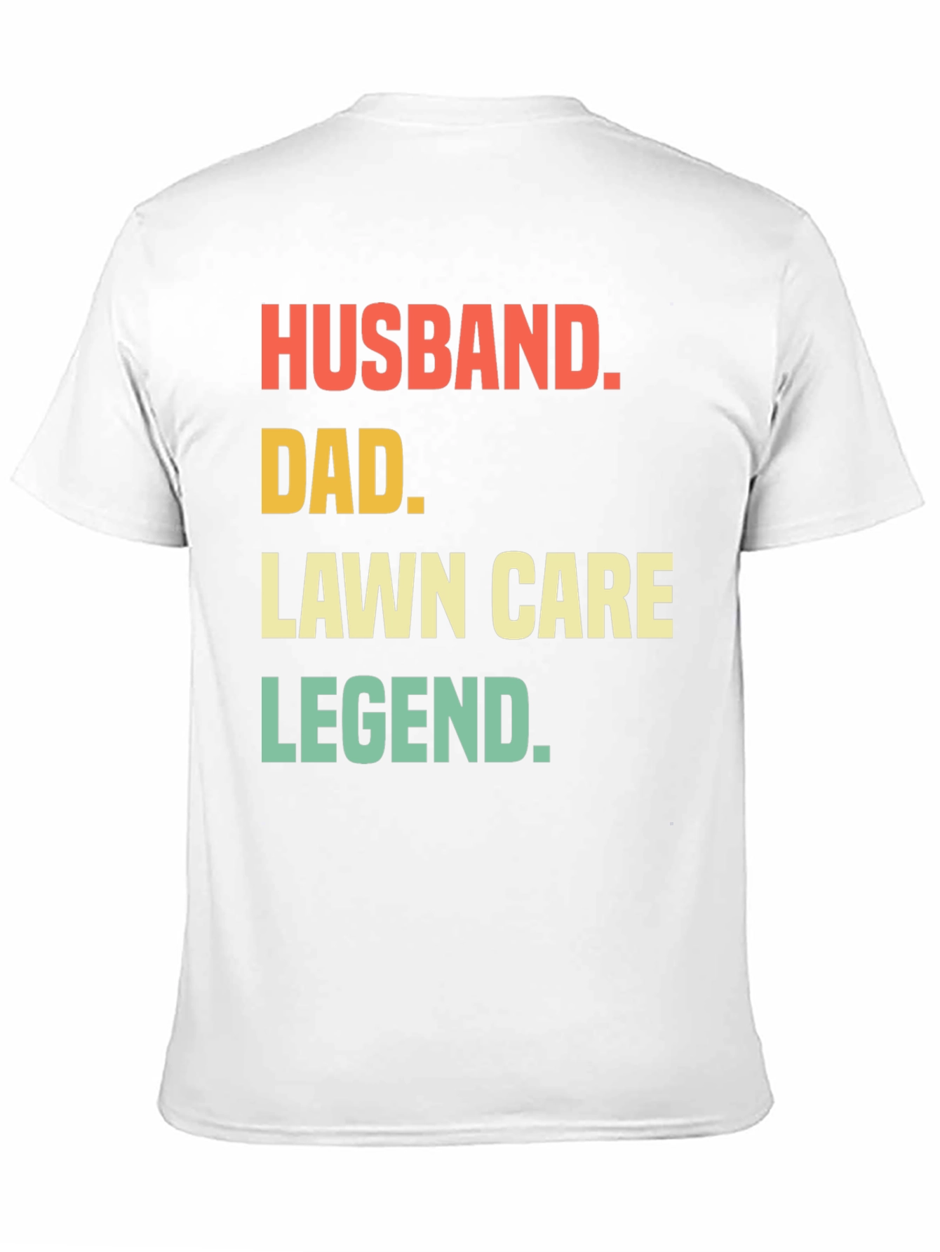 Husband Dad Lawn Care Legend Graphic Tee