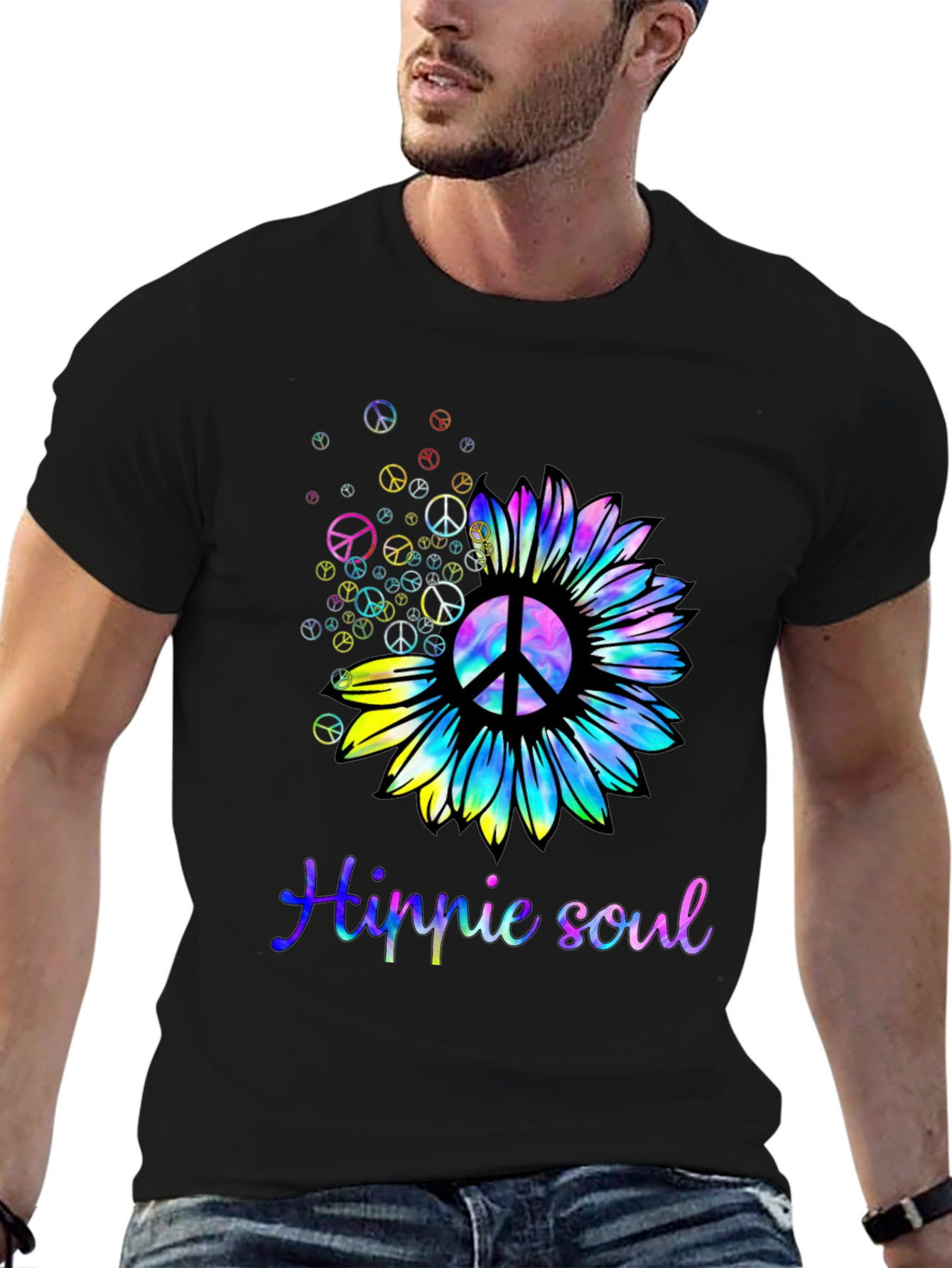 Hippie Soul Sunflower Graphic Tee