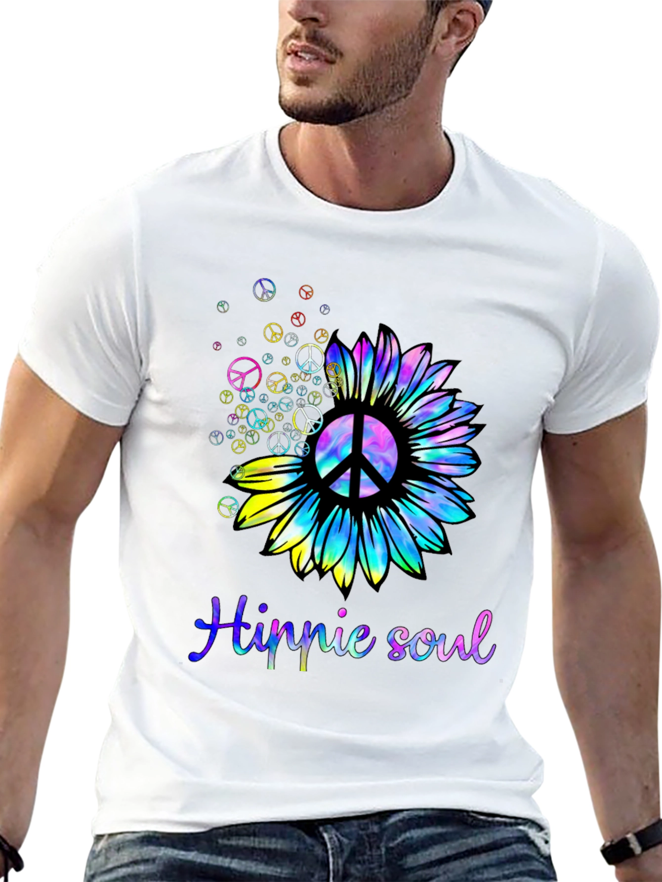 Hippie Soul Sunflower Graphic Tee