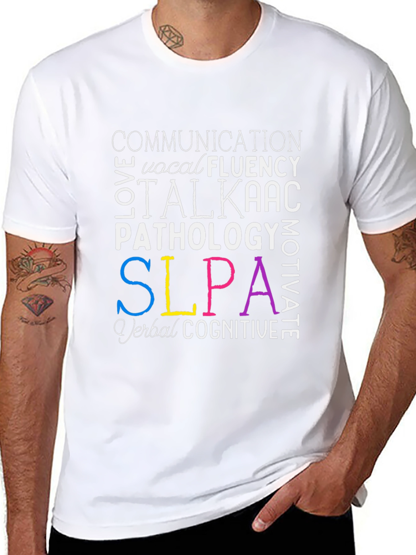 SLPA Speech Therapy T-Shirt - Communication Gift