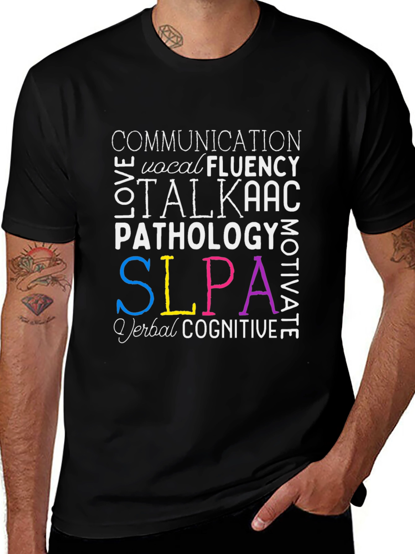 SLPA Speech Therapy T-Shirt - Communication Gift