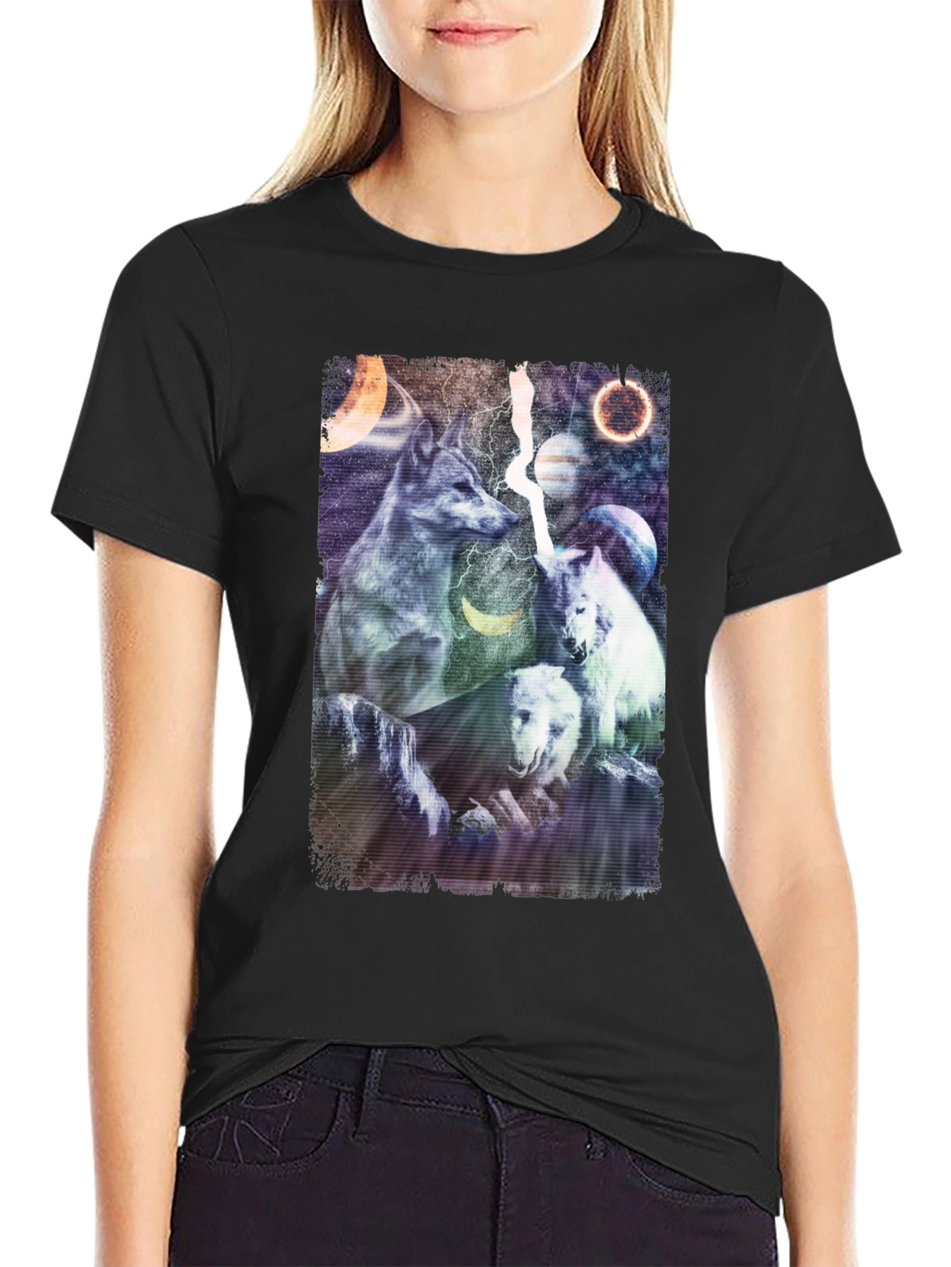 Wolf Galaxy T-Shirt