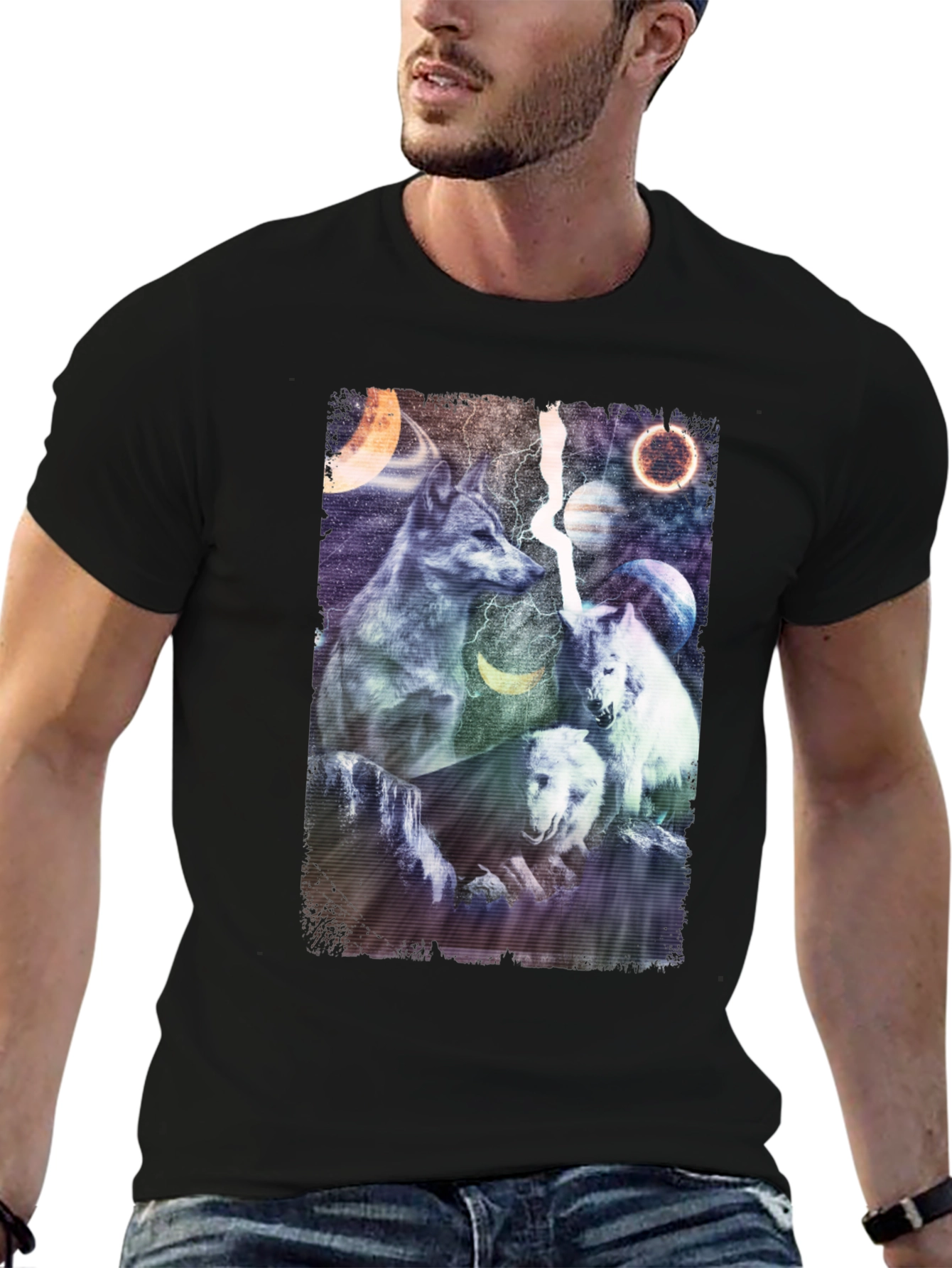 Wolf Galaxy T-Shirt