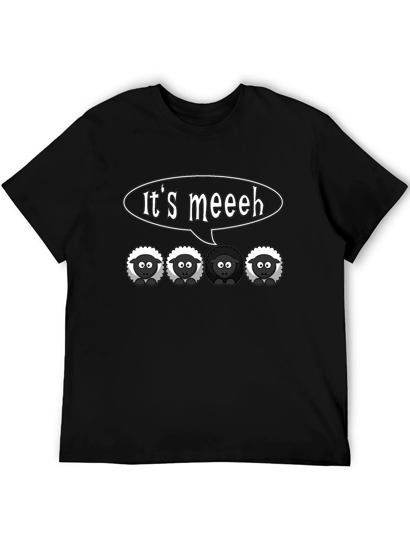 Black Sheep Its Meeeh Humor T-Shirt