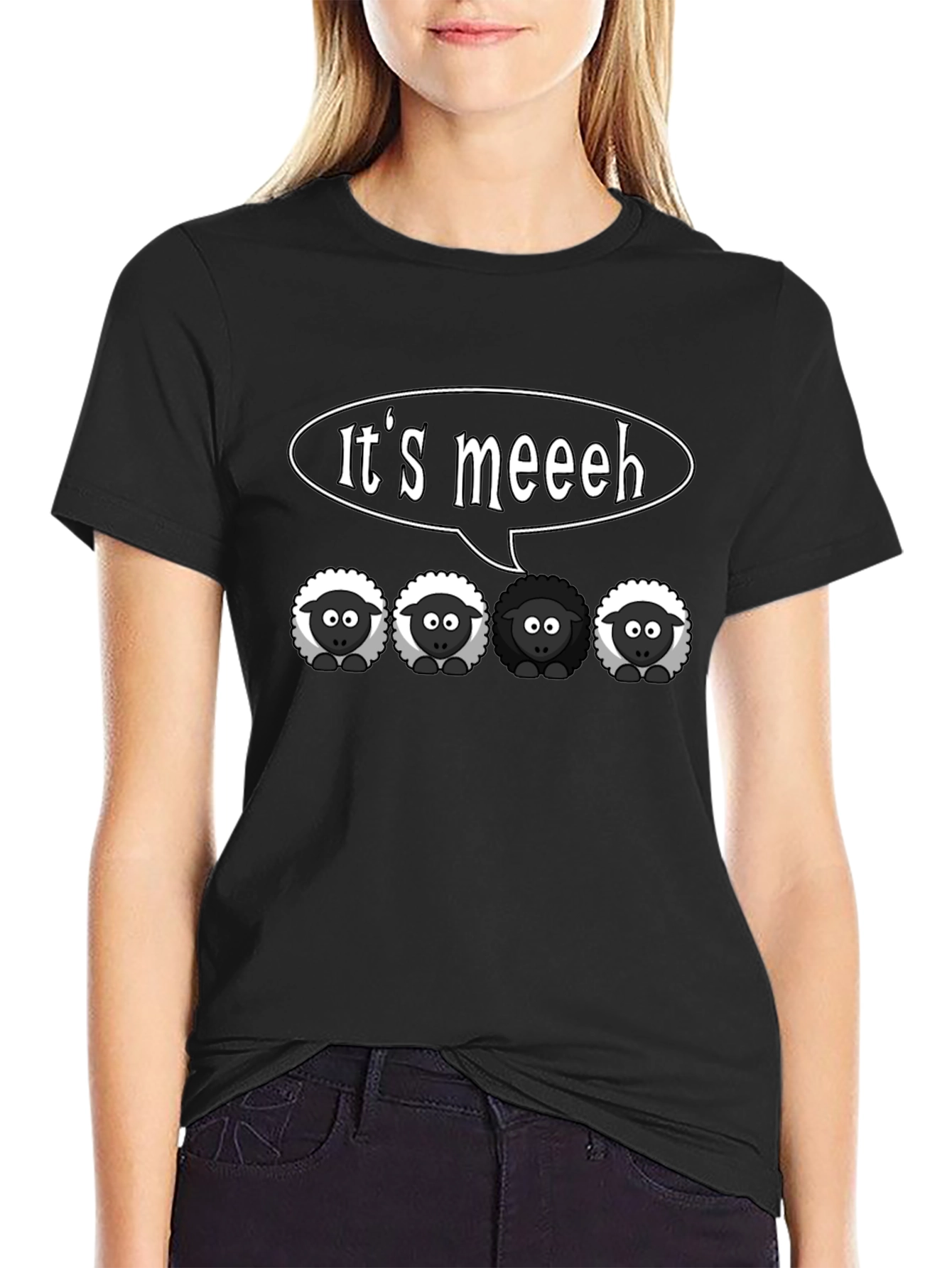 Black Sheep Its Meeeh Humor T-Shirt