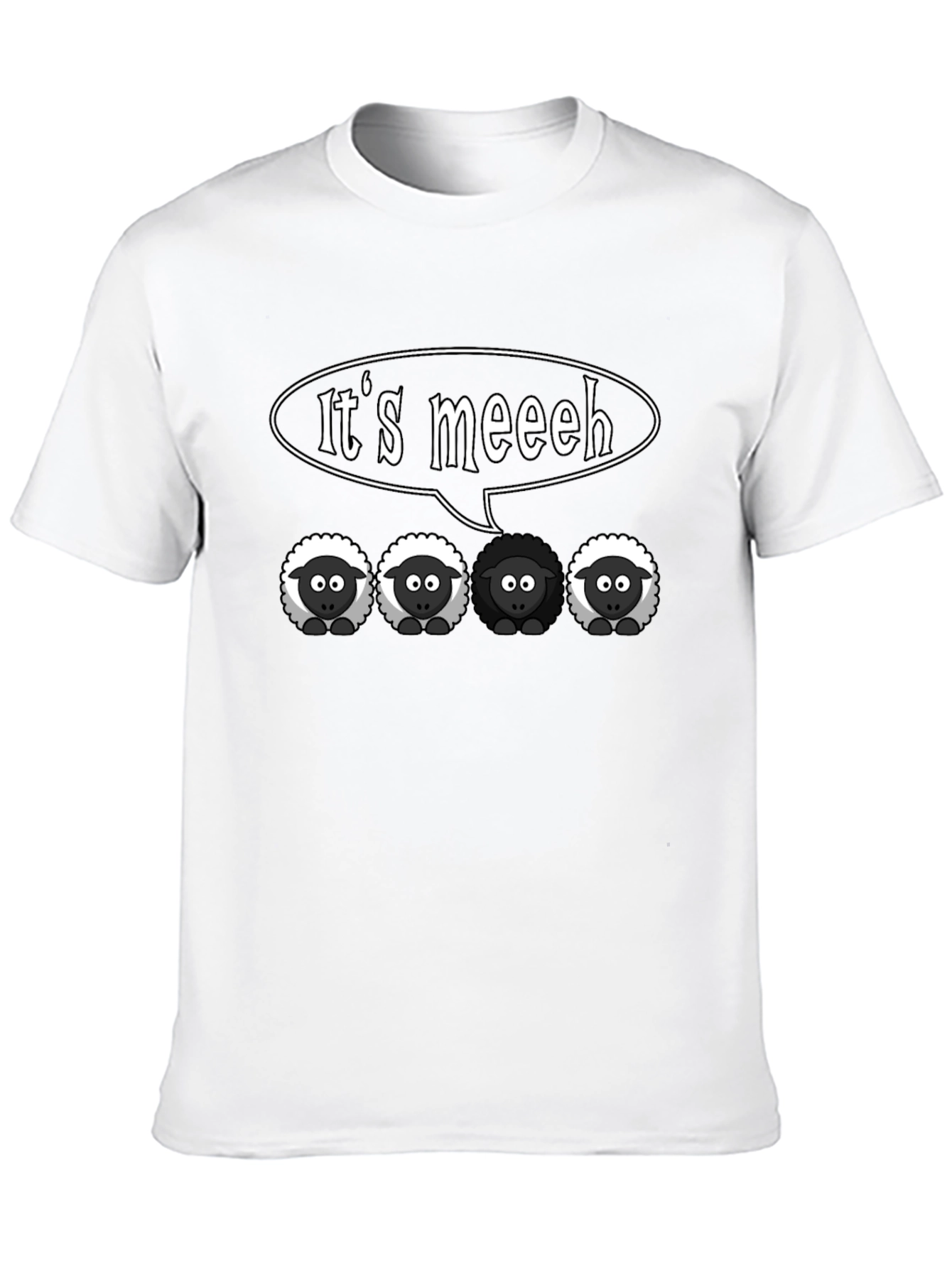 Black Sheep Its Meeeh Humor T-Shirt