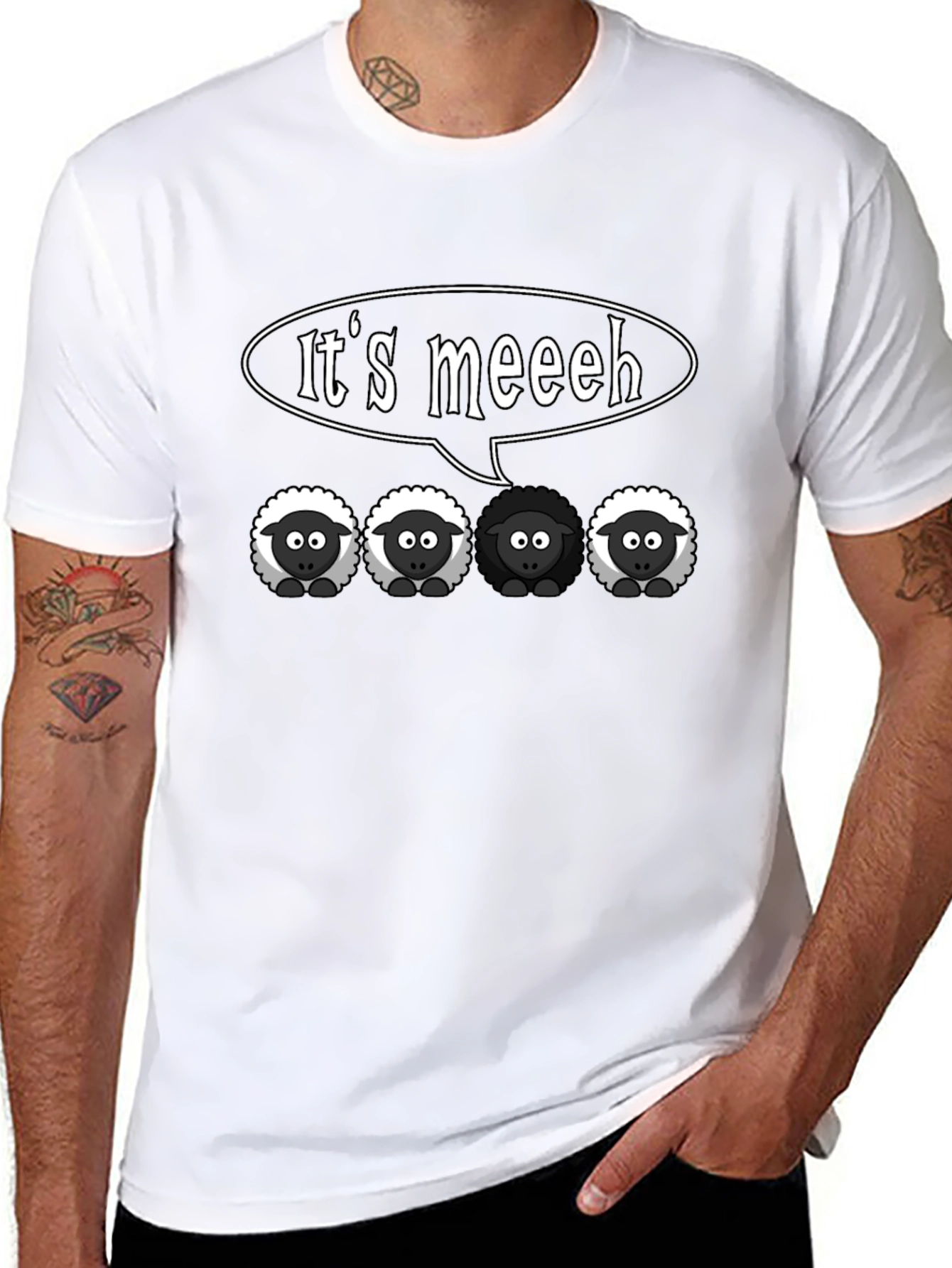 Black Sheep Its Meeeh Humor T-Shirt