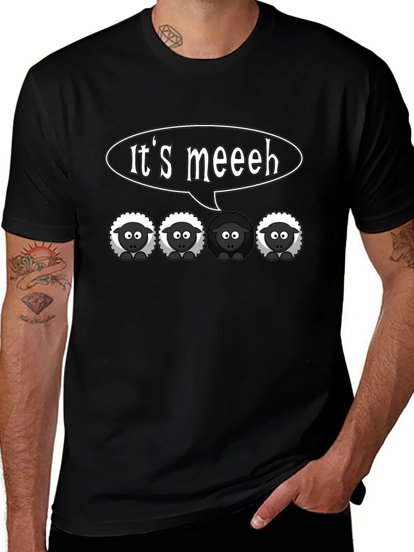 Black Sheep Its Meeeh Humor T-Shirt