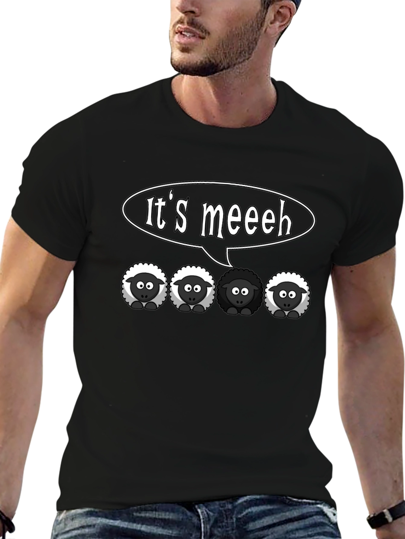 Black Sheep Its Meeeh Humor T-Shirt