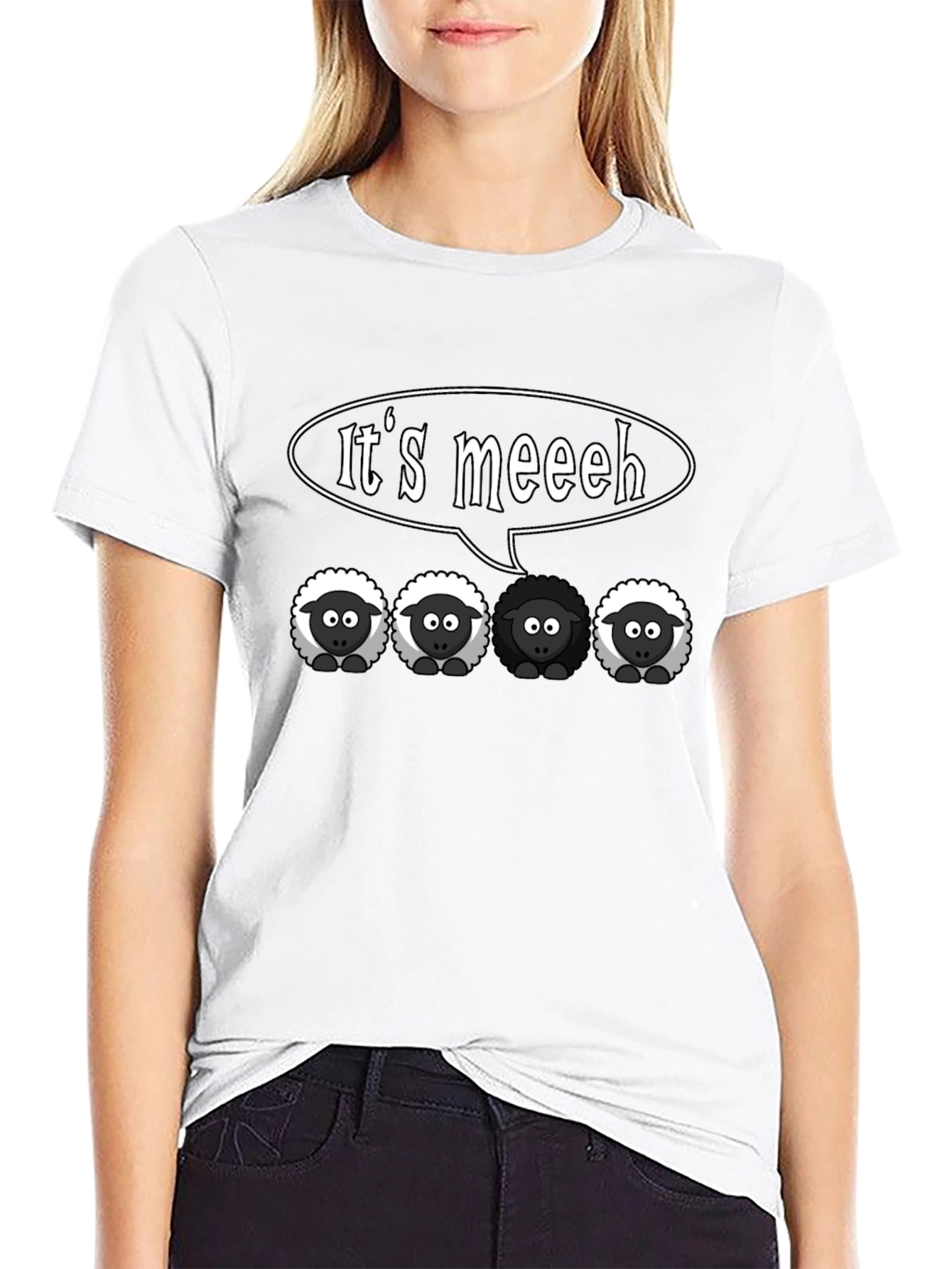 Black Sheep Its Meeeh Humor T-Shirt