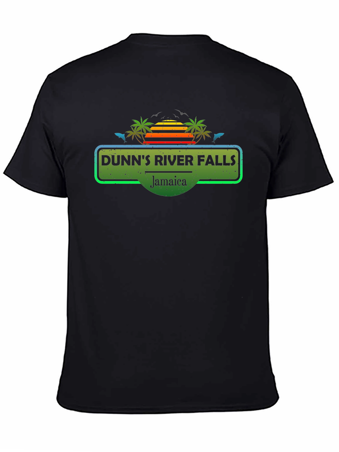 Dunns River Falls Jamaica Graphic T-Shirt