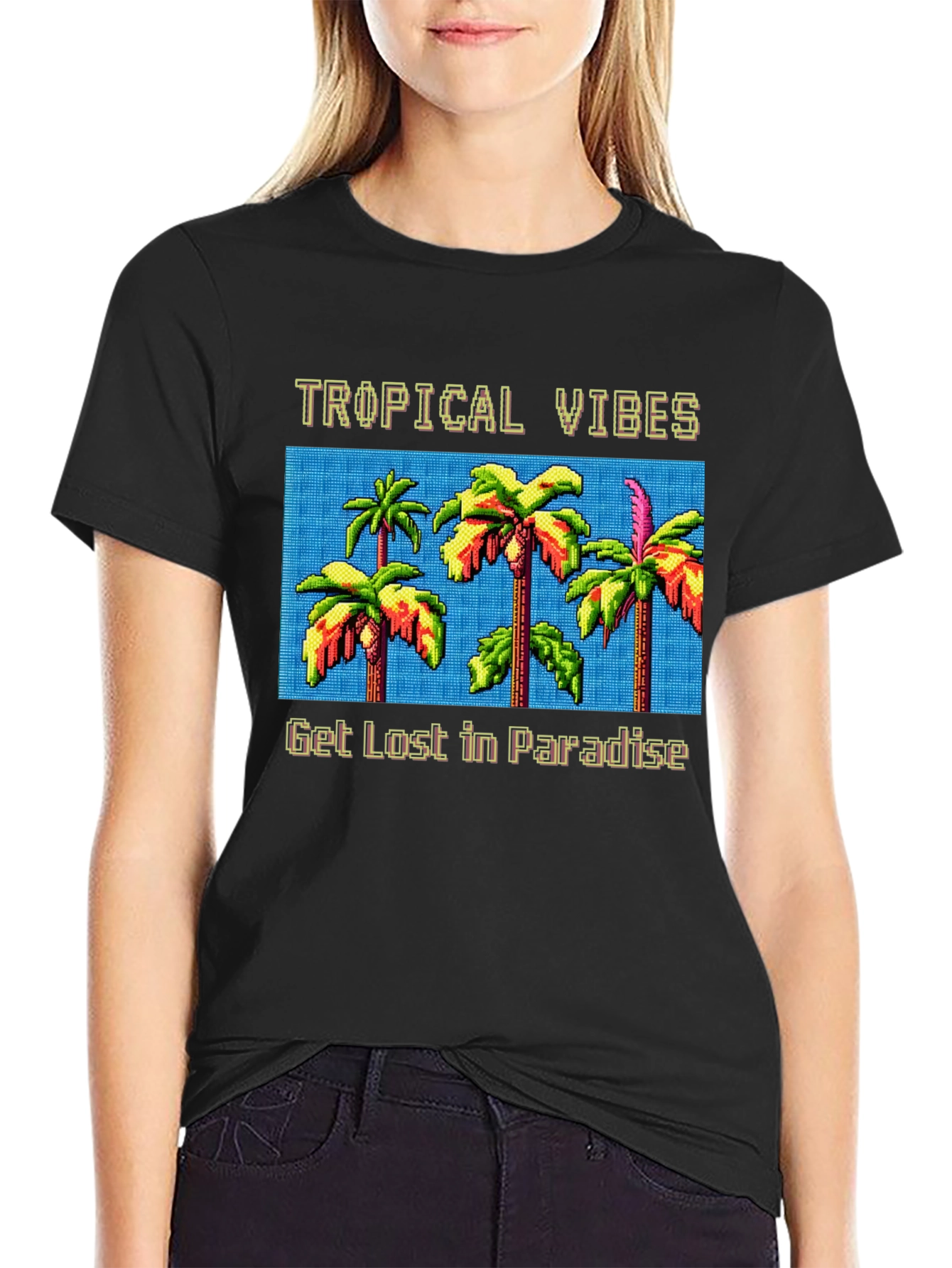 Tropical Vibes T-Shirt - Paradise Found!