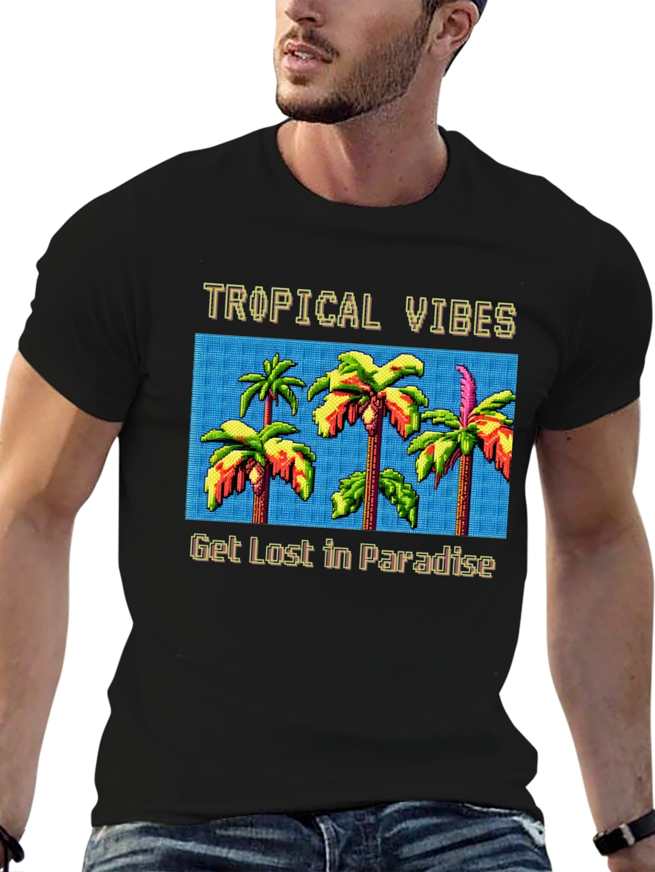 Tropical Vibes T-Shirt - Paradise Found!
