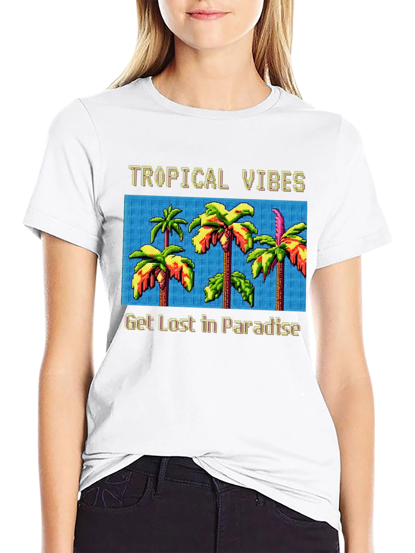 Tropical Vibes T-Shirt - Paradise Found!