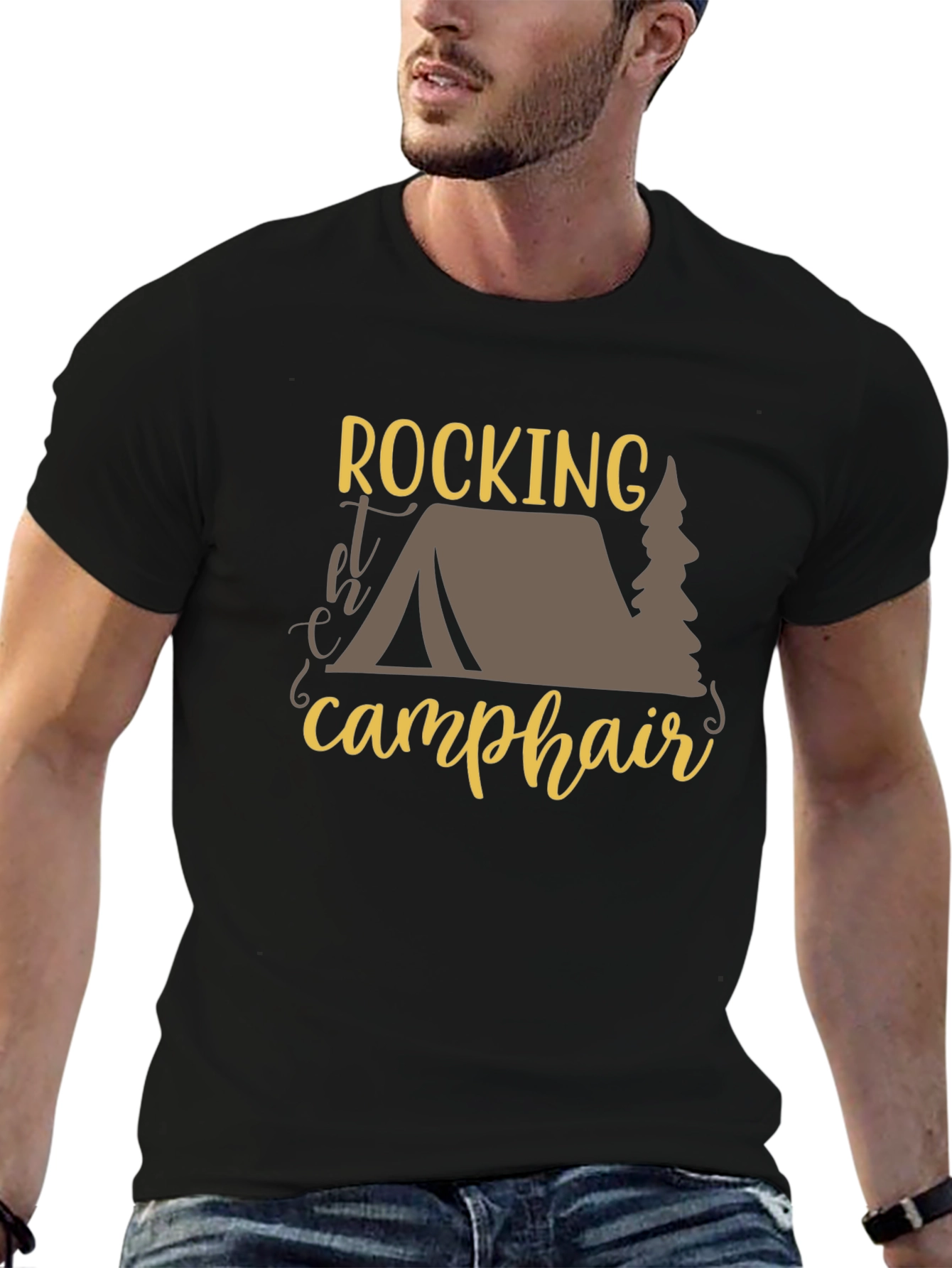 Rocking the Camp Hair T-Shirt