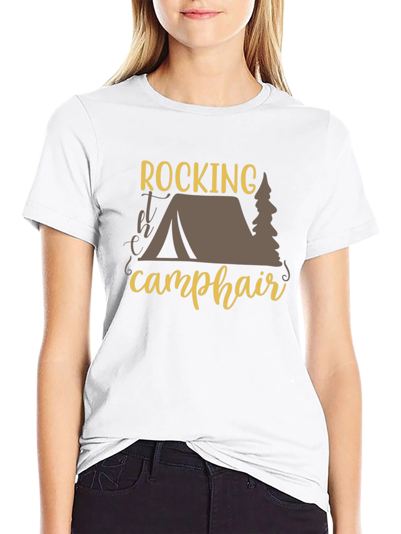 Rocking the Camp Hair T-Shirt