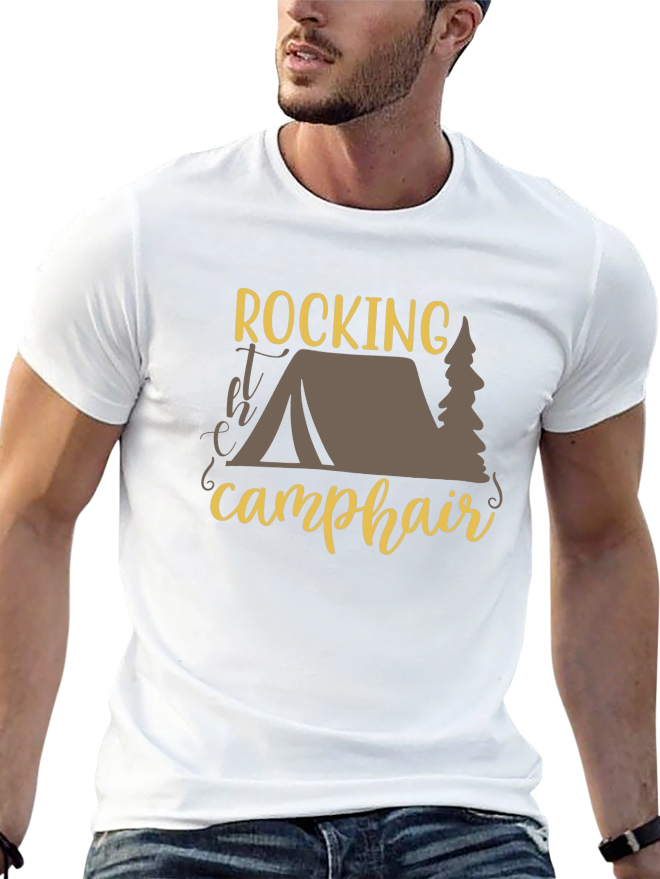 Rocking the Camp Hair T-Shirt