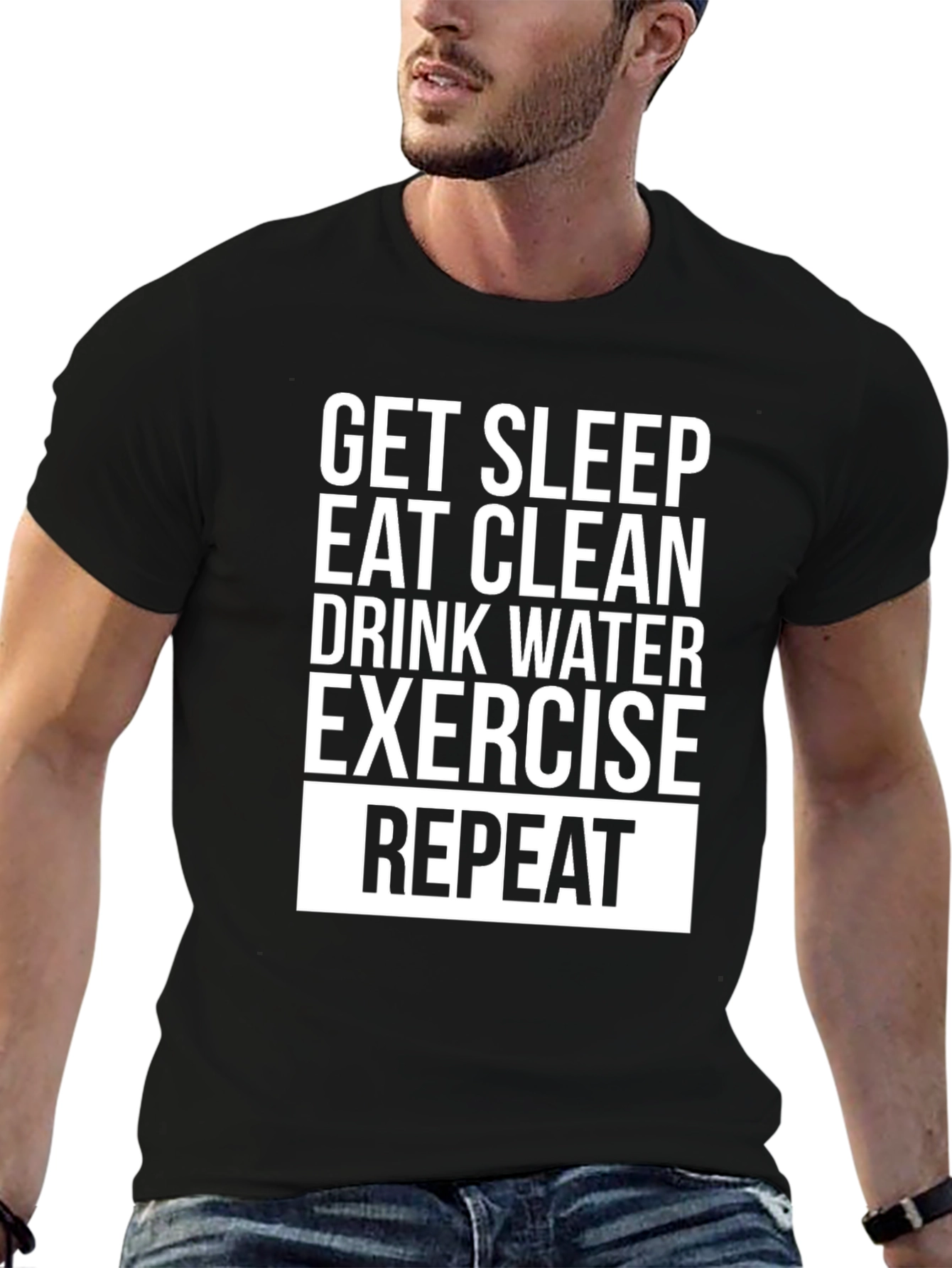 Fitness Motivation Graphic T-Shirt