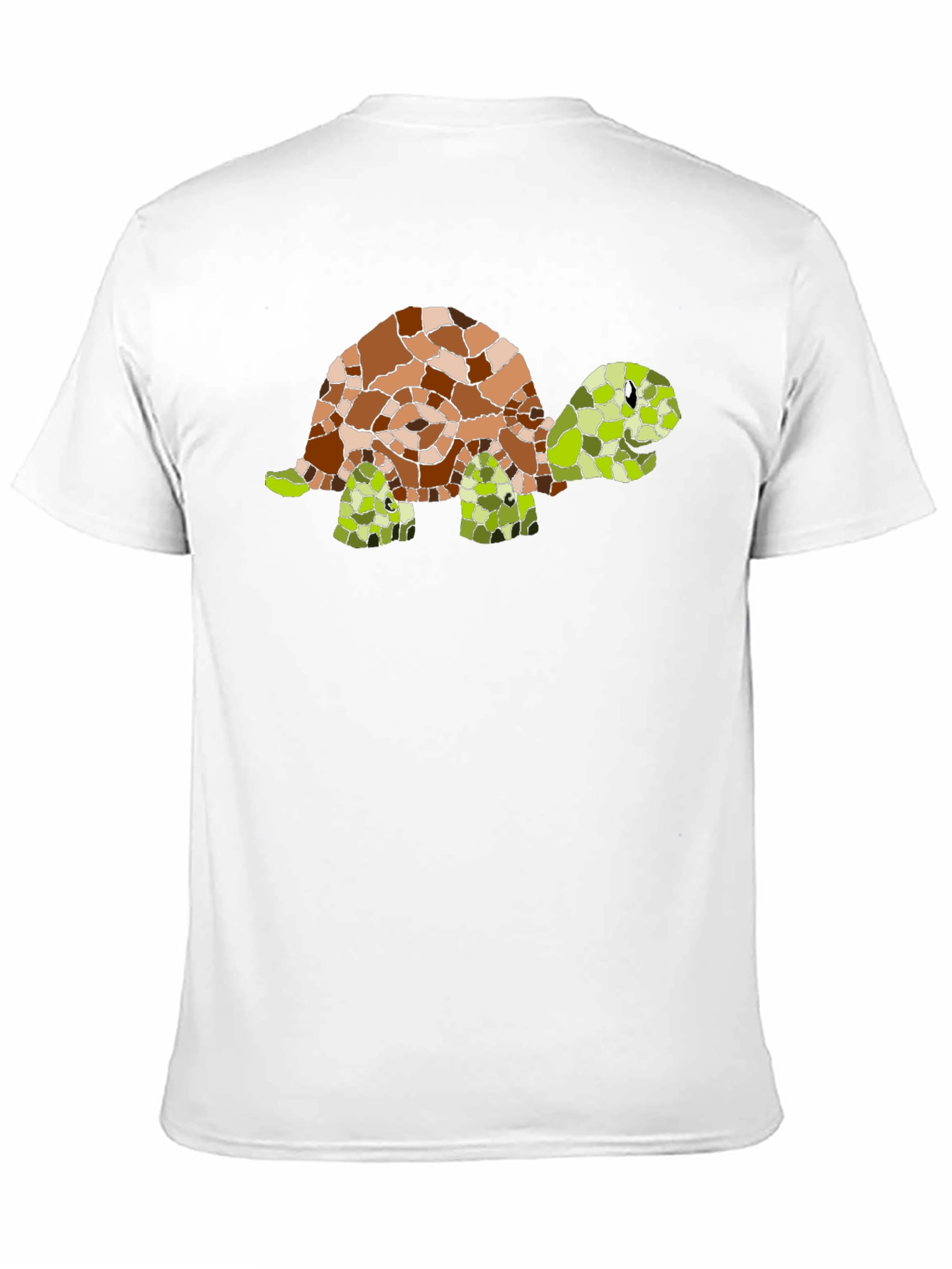 Turtle Mosaic Graphic T-Shirt