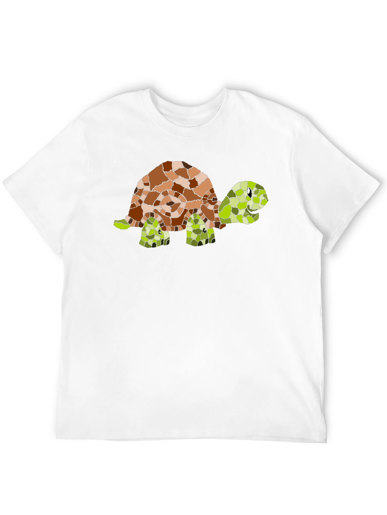 Turtle Mosaic Graphic T-Shirt