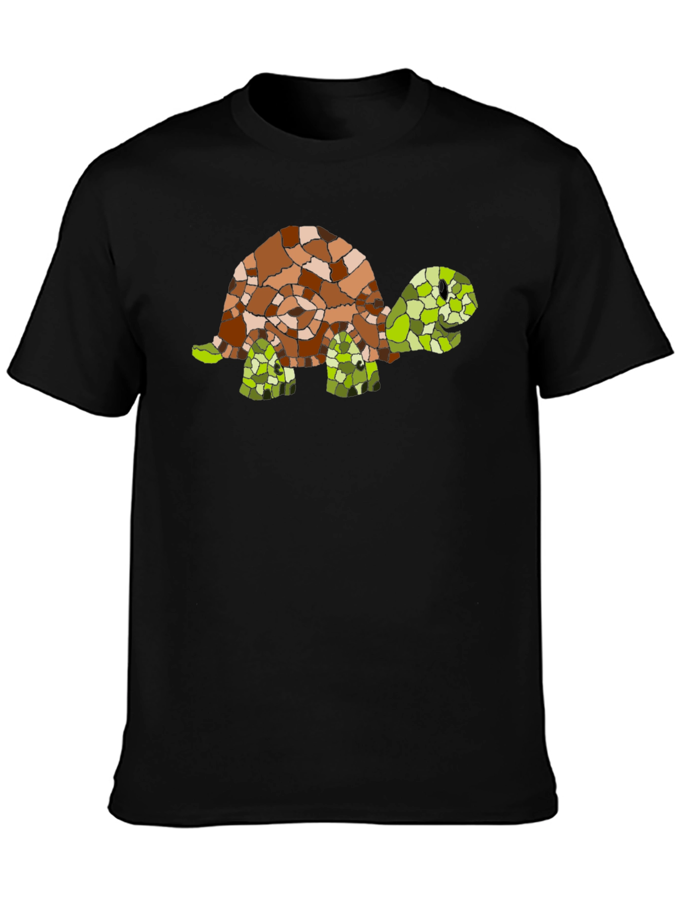 Turtle Mosaic Graphic T-Shirt