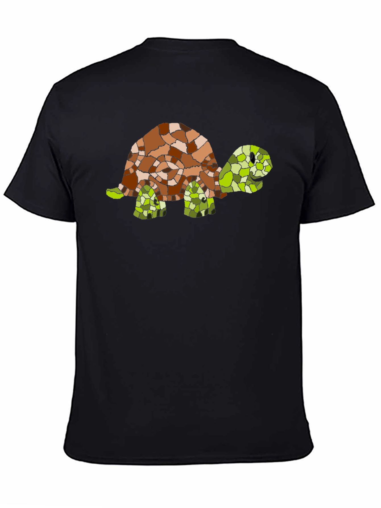 Turtle Mosaic Graphic T-Shirt