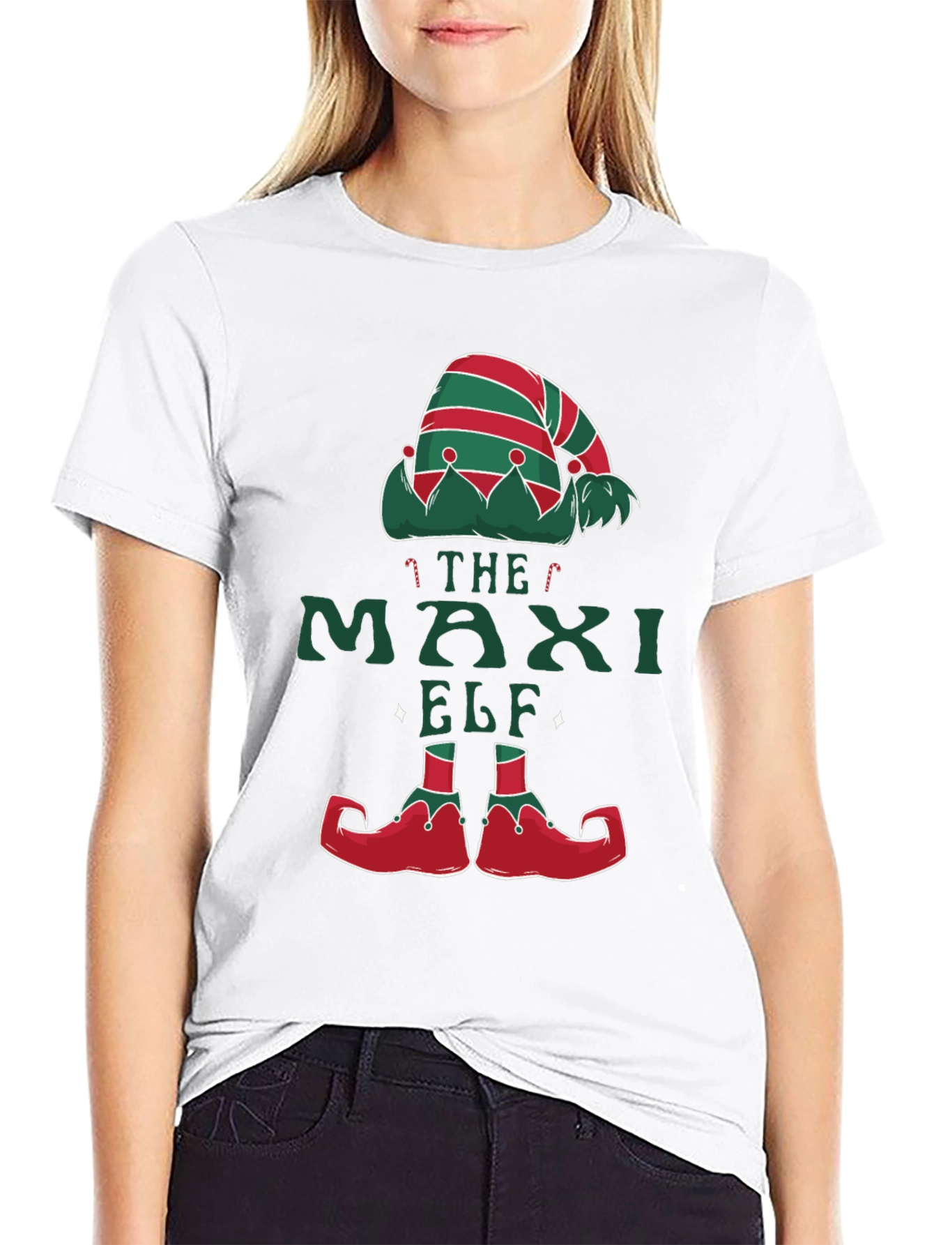 The Maxi Elf Christmas T-Shirt - Holiday Fun