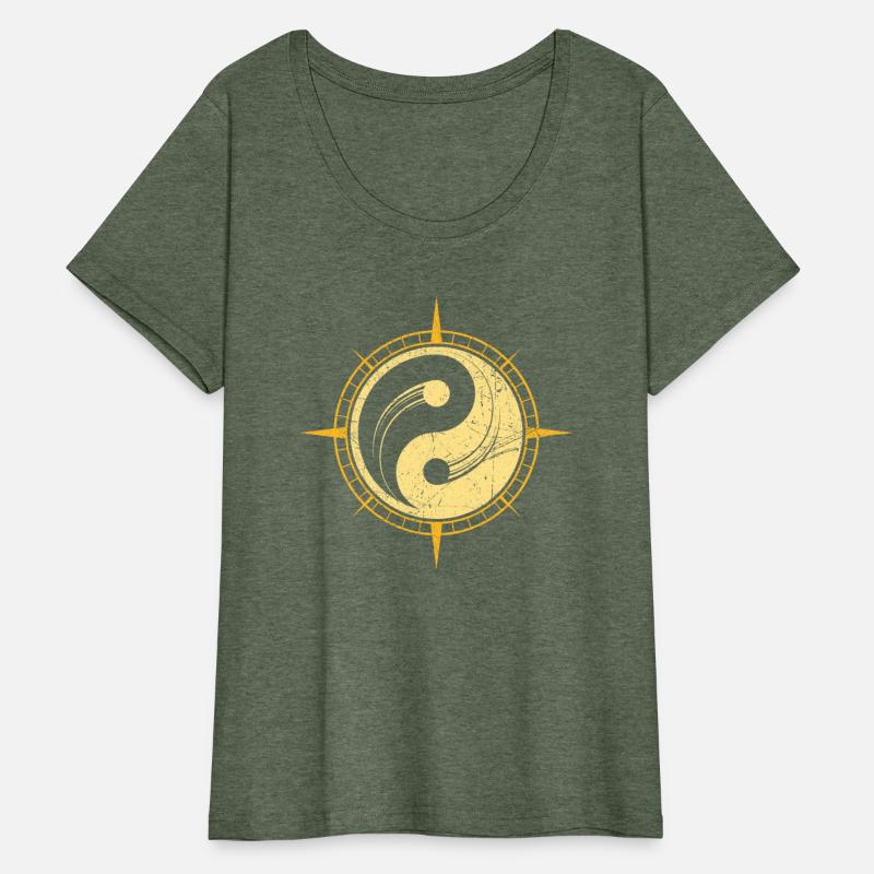 Ying Yang Compass Rose Ying and Yang Chinese