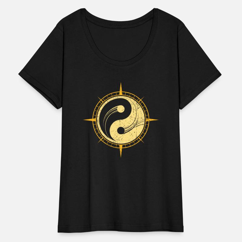 Ying Yang Compass Rose Ying and Yang Chinese