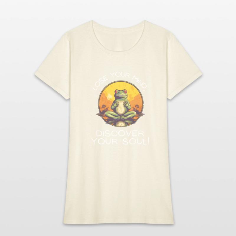 Yoga Meditation Frog: Soul Discovery Apparel