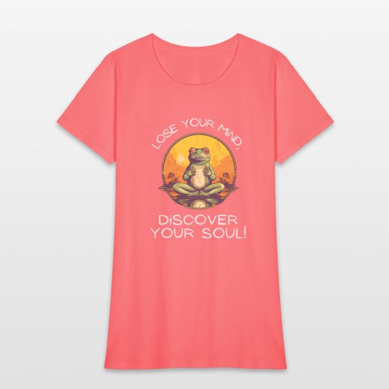 Yoga Meditation Frog: Soul Discovery Apparel