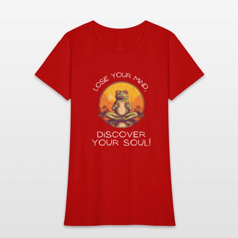 Yoga Meditation Frog: Soul Discovery Apparel