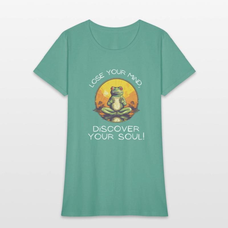 Yoga Meditation Frog: Soul Discovery Apparel
