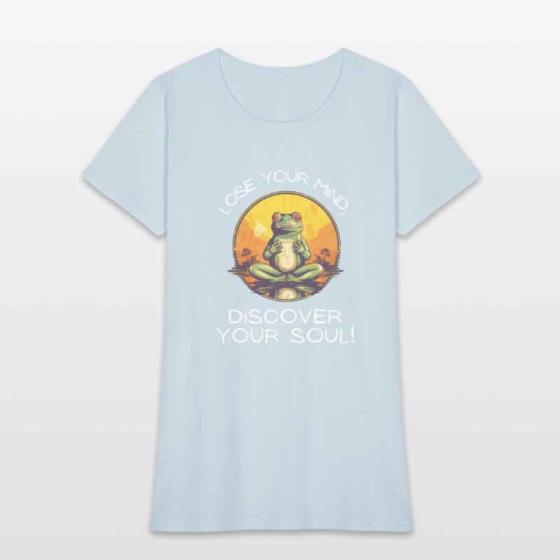Yoga Meditation Frog: Soul Discovery Apparel