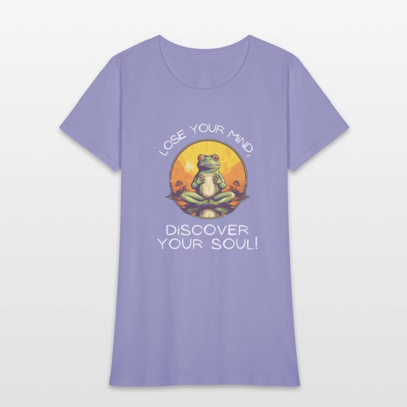 Yoga Meditation Frog: Soul Discovery Apparel