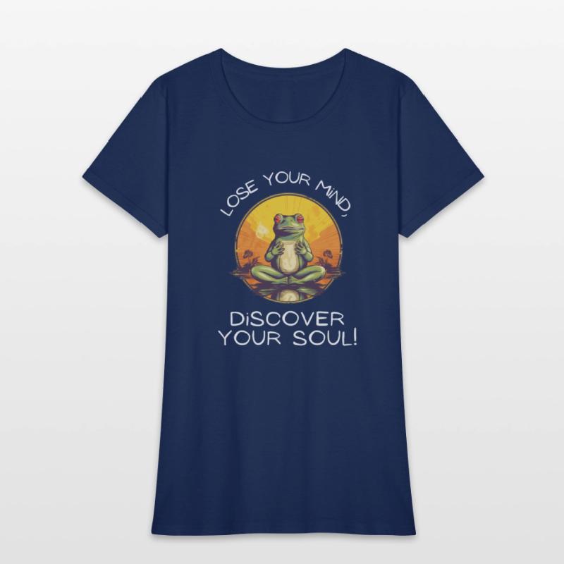 Yoga Meditation Frog: Soul Discovery Apparel