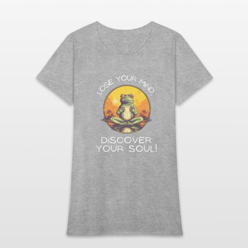 Yoga Meditation Frog: Soul Discovery Apparel