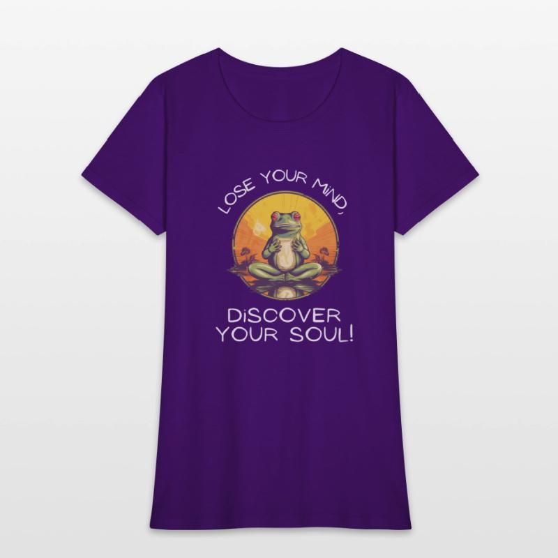 Yoga Meditation Frog: Soul Discovery Apparel