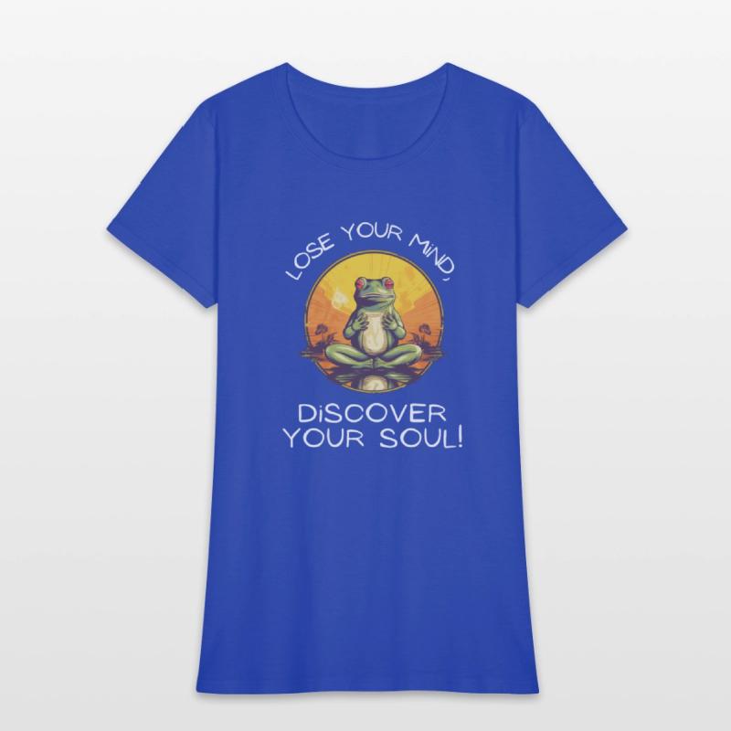 Yoga Meditation Frog: Soul Discovery Apparel