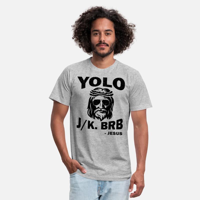 Yoloo Jk Brb Jesus Funny Easter Day