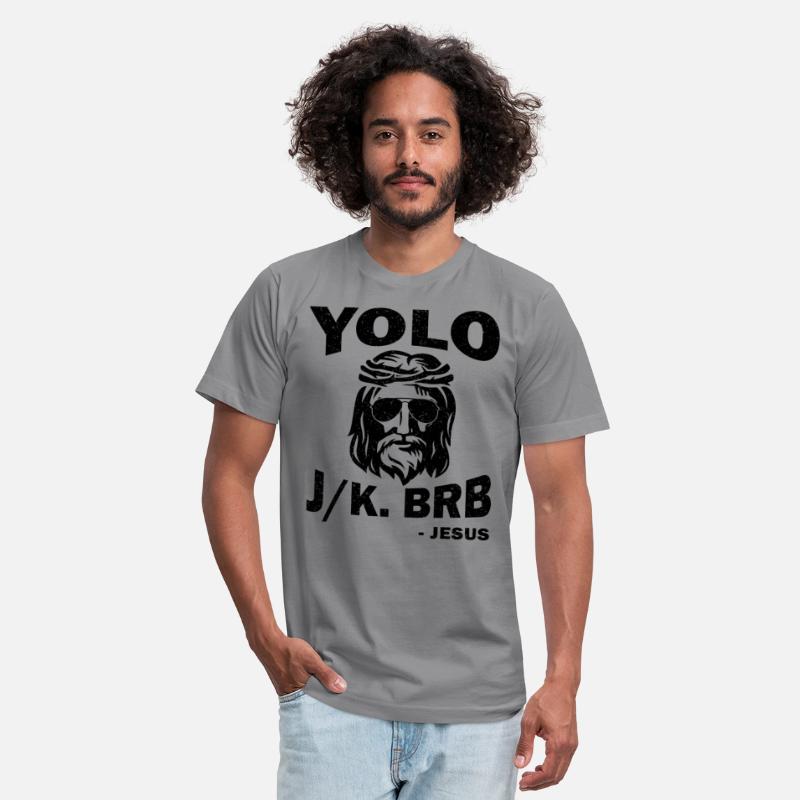 Yoloo Jk Brb Jesus Funny Easter Day