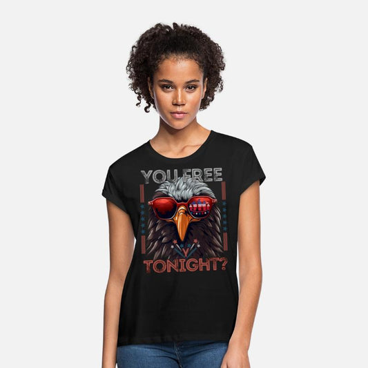 You Free Tonight Funny 4th Of July Bald Eagle